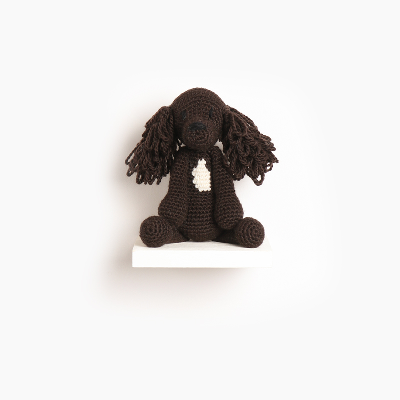 sprocker, eds animals, edwards crochet, edwards menagerie, kerry lord